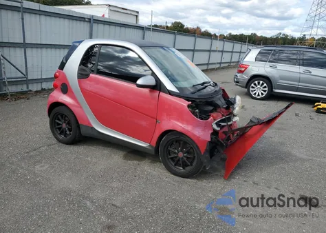 2010 Smart Fortwo Pure z USA, uszkodzony, nr VIN WMEEJ3BA5AK408639